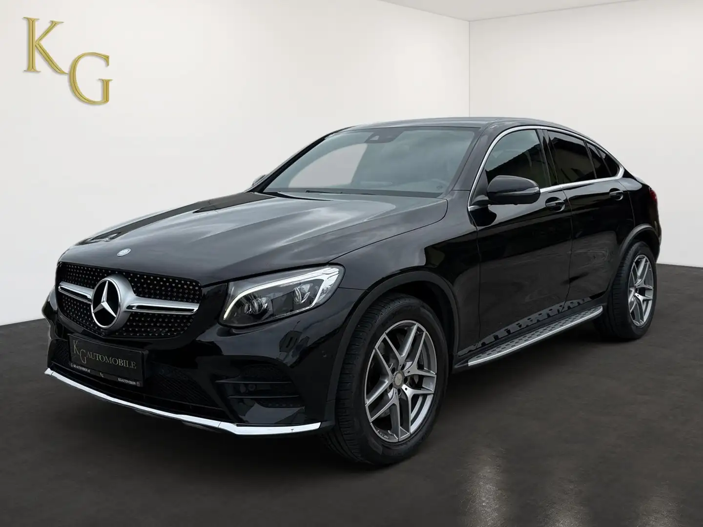 Mercedes-Benz GLC 220 d Coupe  AMG Line 4Matic ab ca. 335€ monatlich Negro - 2