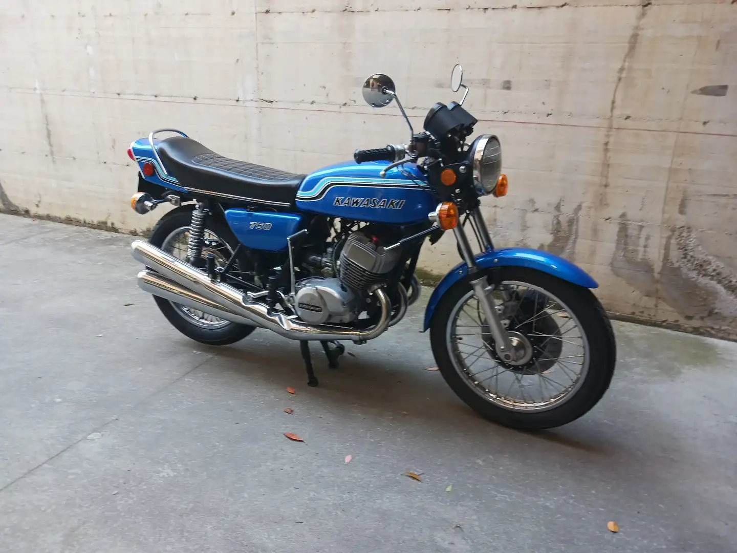 Kawasaki 750 H2 Blu/Azzurro - 2