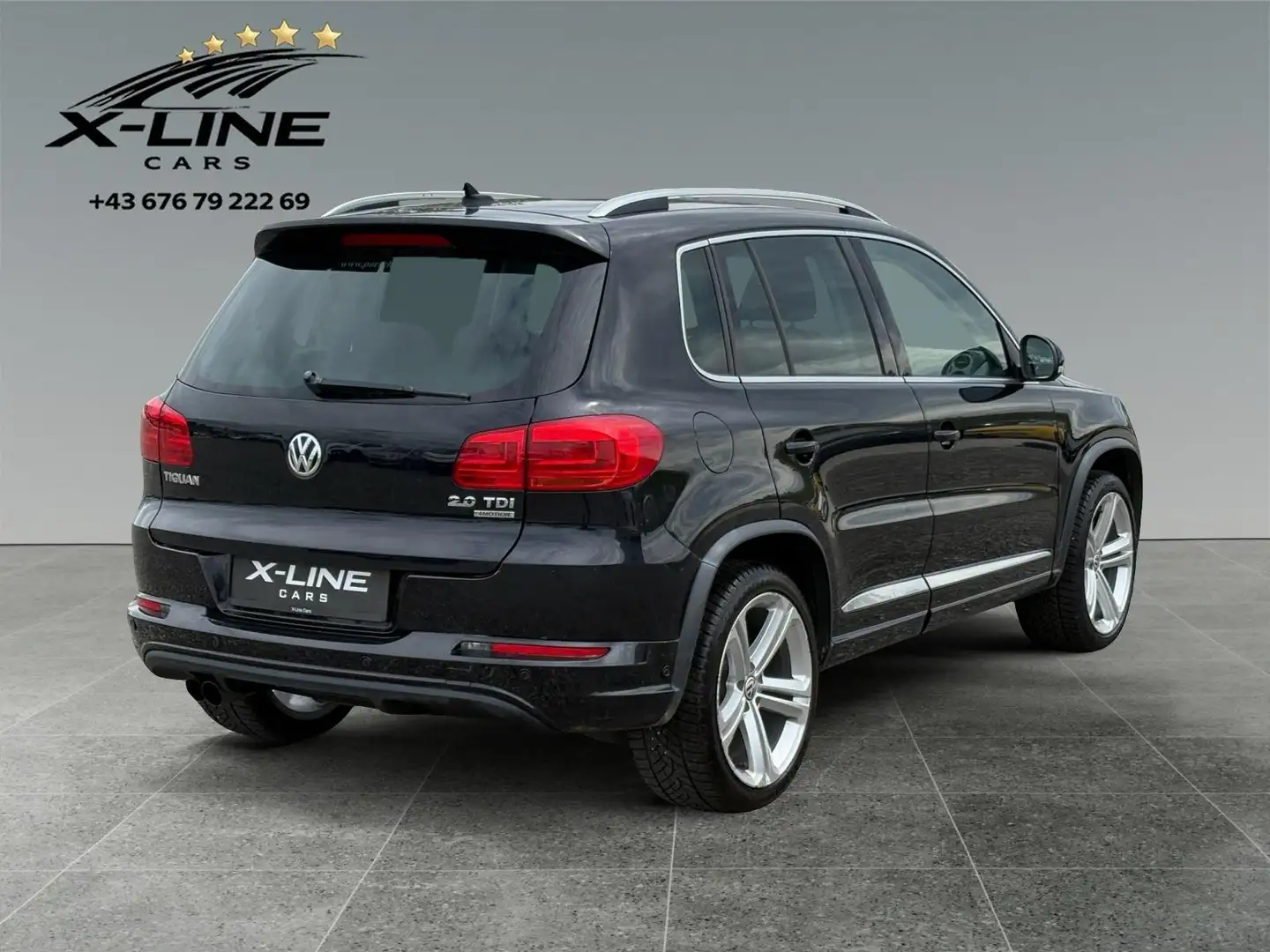 Volkswagen Tiguan Sport Allrad* Panoramadach* Navi* Gepflegt* Schwarz - 2