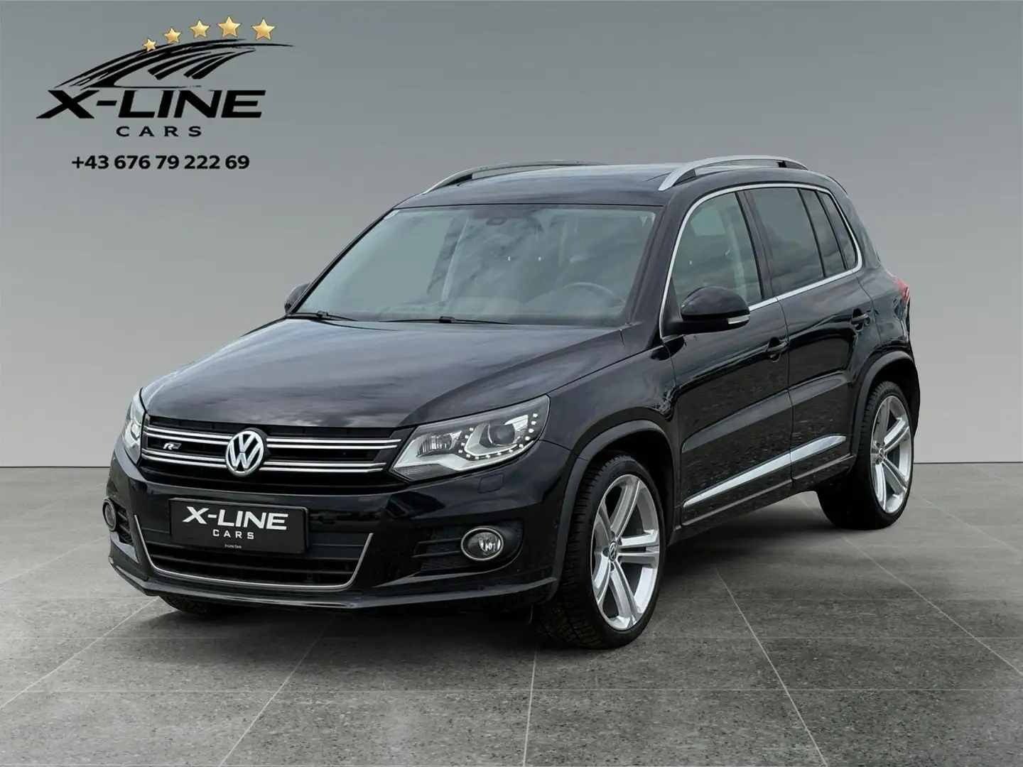 Volkswagen Tiguan Sport Allrad* Panoramadach* Navi* Gepflegt* Schwarz - 1