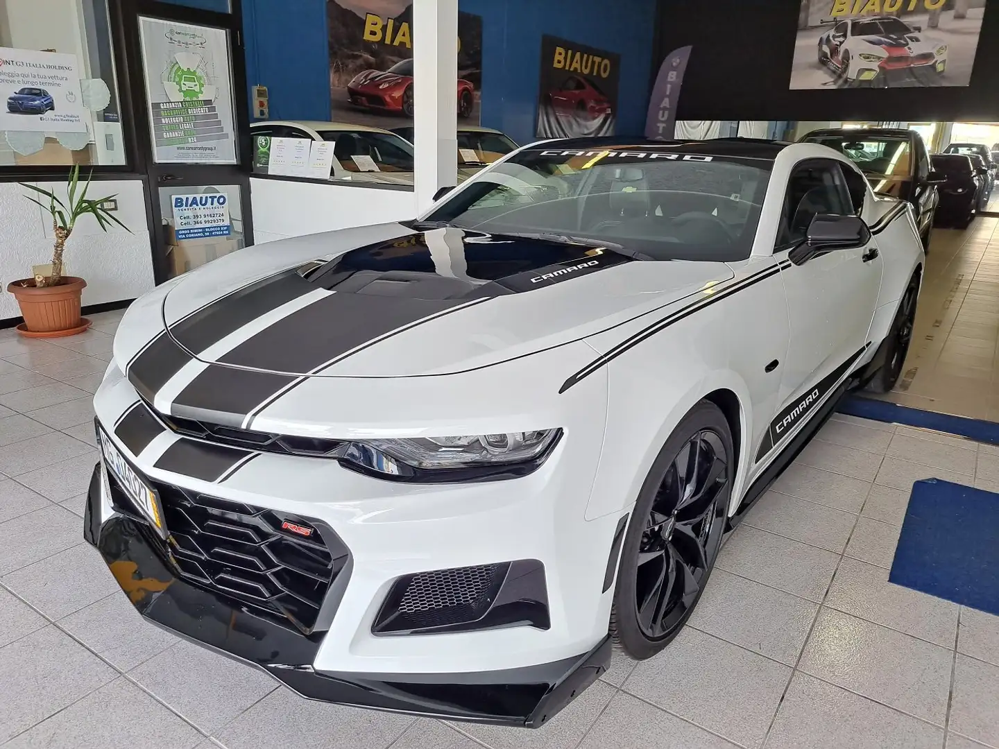 Chevrolet Camaro Coupe 2.0 turbo Sport 275cv auto *ZL1 RS* 20" Blanco - 1