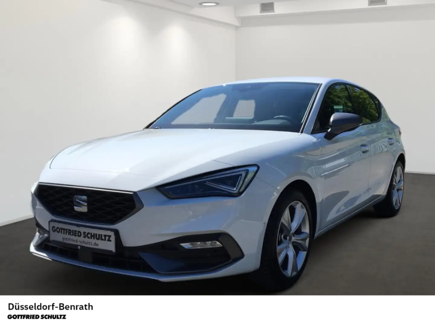 SEAT Leon FR 1.5 TSI DSG Voll-LED Navi CarPlay Einparkhilfe Blanc - 1