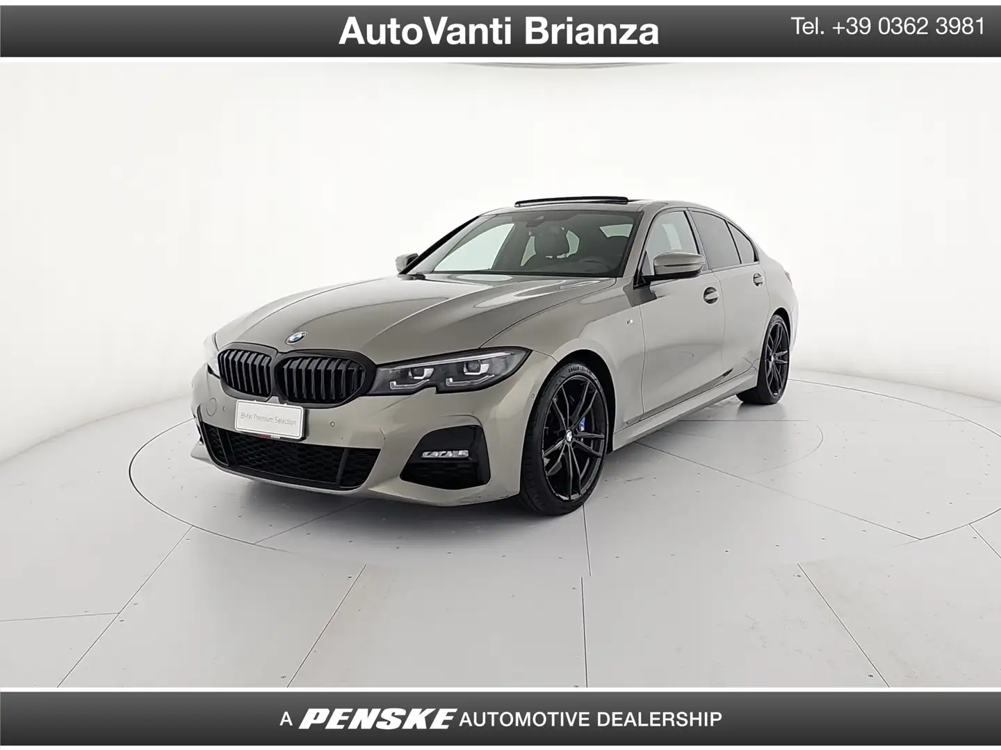 BMW 320 320d 48V Msport Grigio - 1