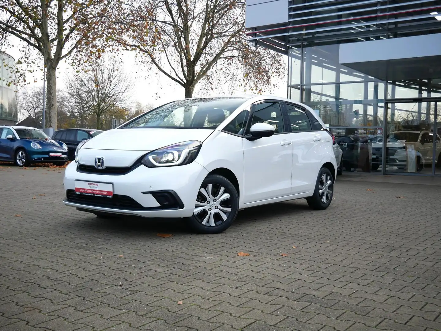 Honda Jazz Hybrid 1.5 Elegance eCVT LED+FULLINK+ACC Weiß - 2
