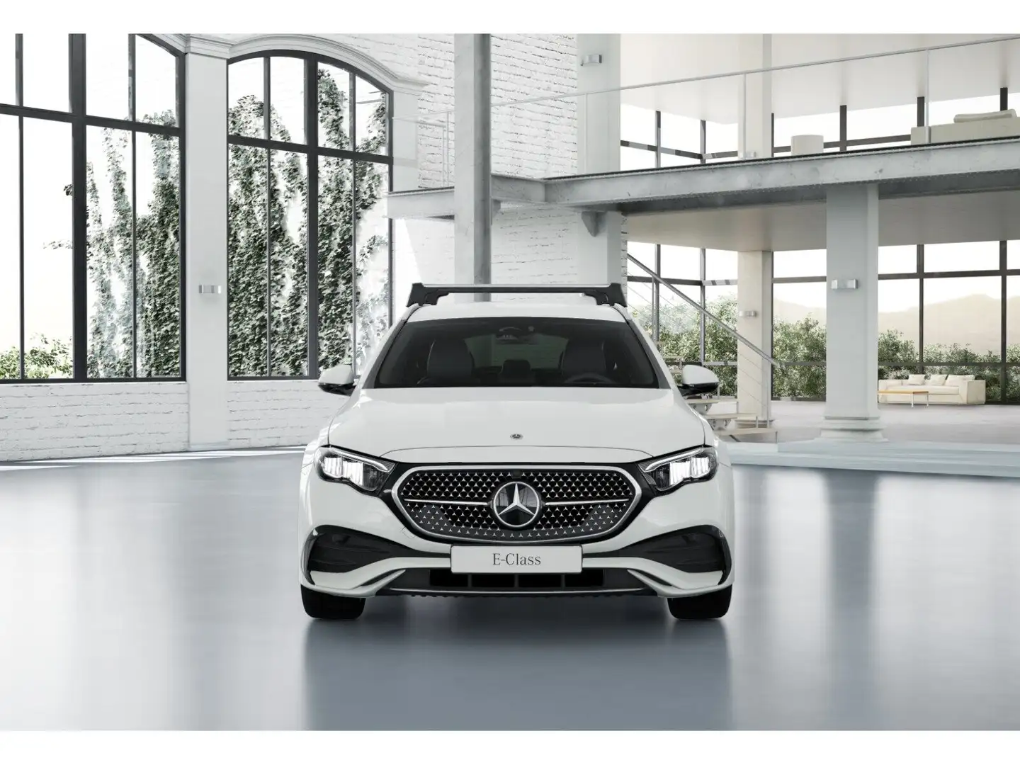 Mercedes-Benz E 220 d T AMG+AMBIENTE+DISTRO+MBUX+AHK+DISTRONIC Weiß - 2