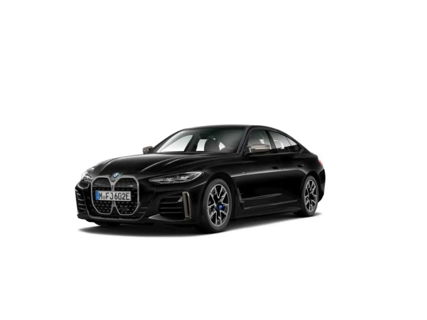BMW i4 M50 Gran Coupé Zwart - 1