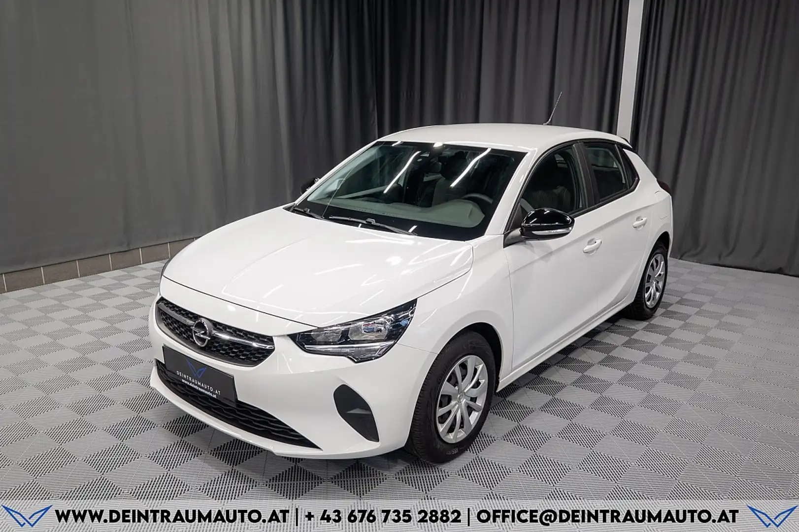 Opel Corsa 1,2 Edition*R-KAMERA*SHZ*TEMPOMAT*1.BESITZ* Weiß - 1