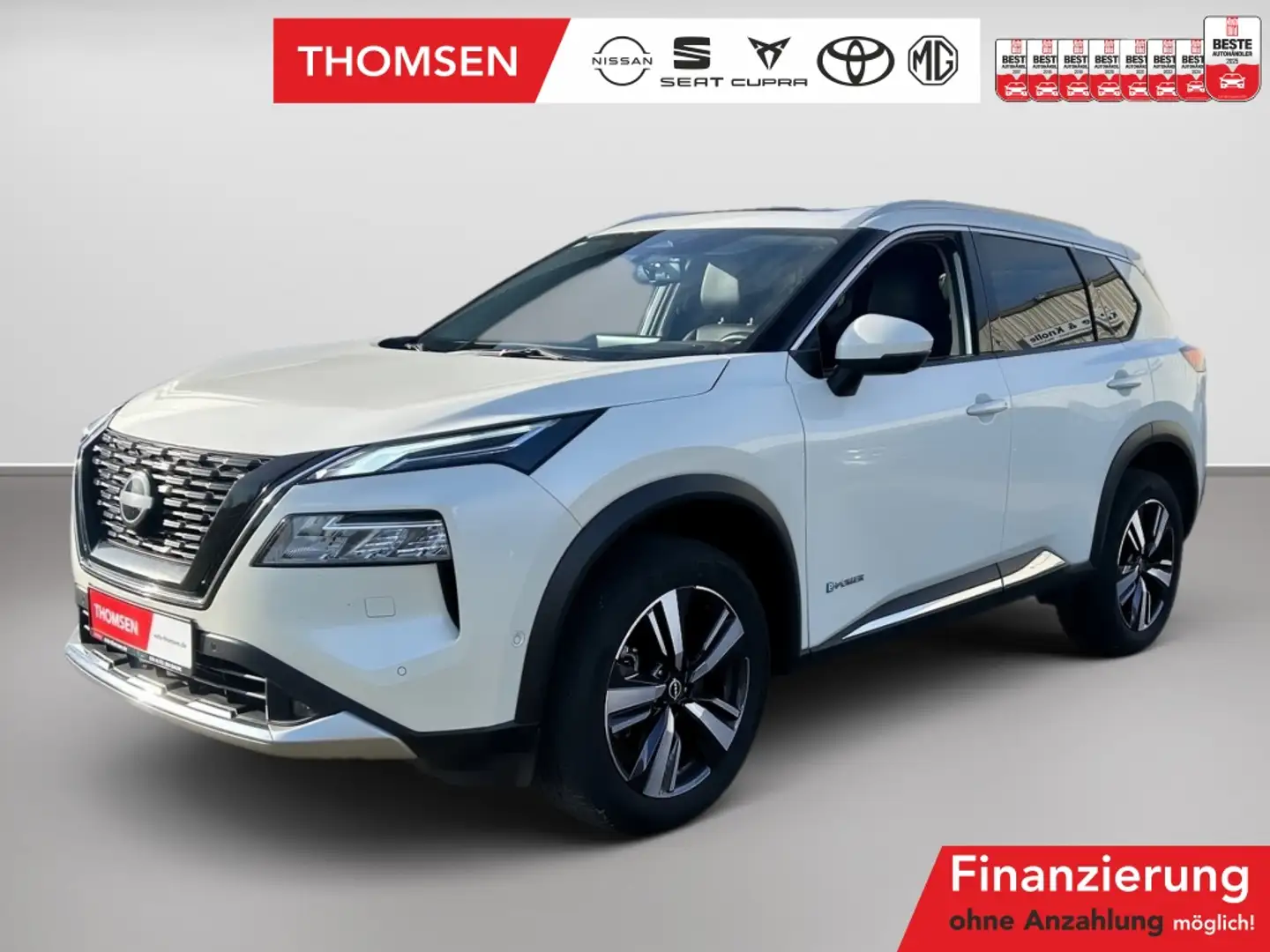 Nissan X-Trail 1.5 VC-T e-Power Tekna ACC+AUT+LED+Navi Белый - 1