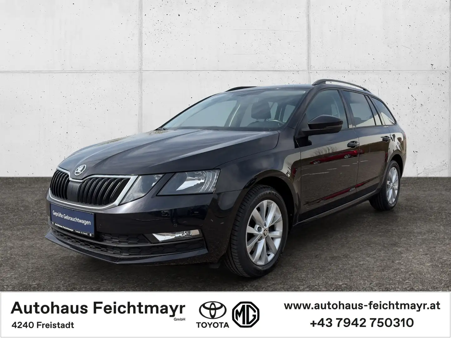 Skoda Octavia Kombi 1,6 TDI Ambition Limited 5M 5t. Schwarz - 1