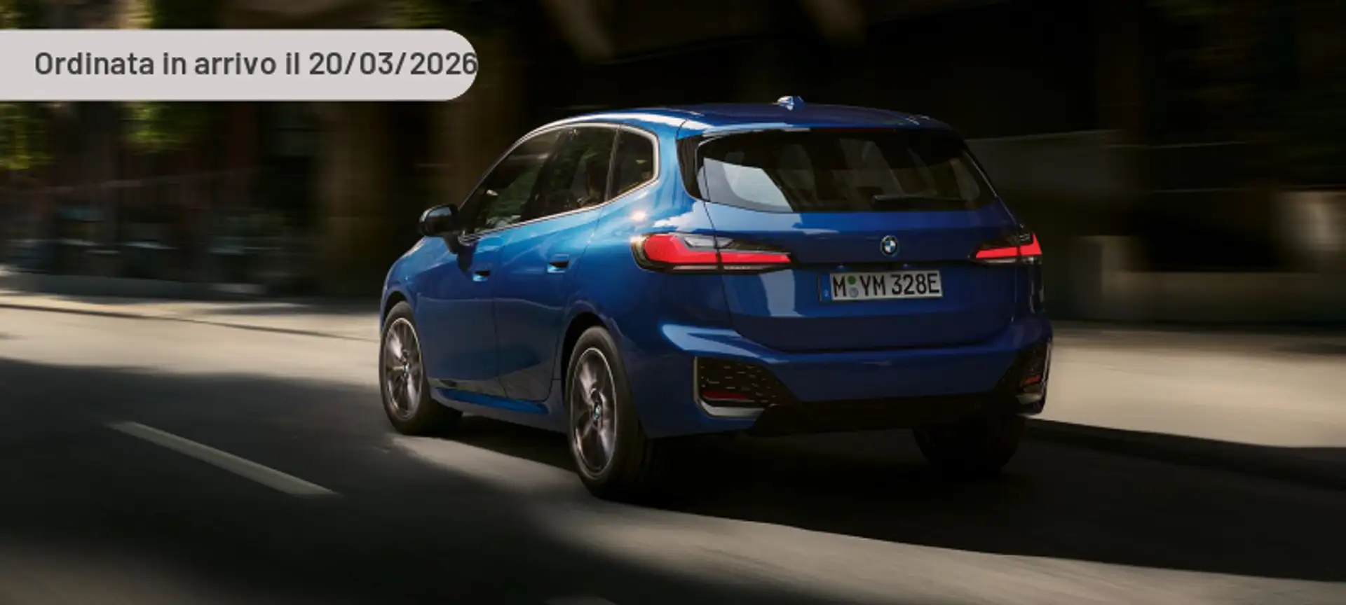 BMW 218 218i Active Tourer Msport Argento - 1
