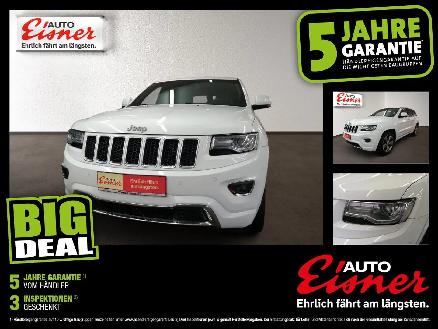 Jeep Grand Cherokee 3.0 Panoramadach, Sitzheizung Wit - 1