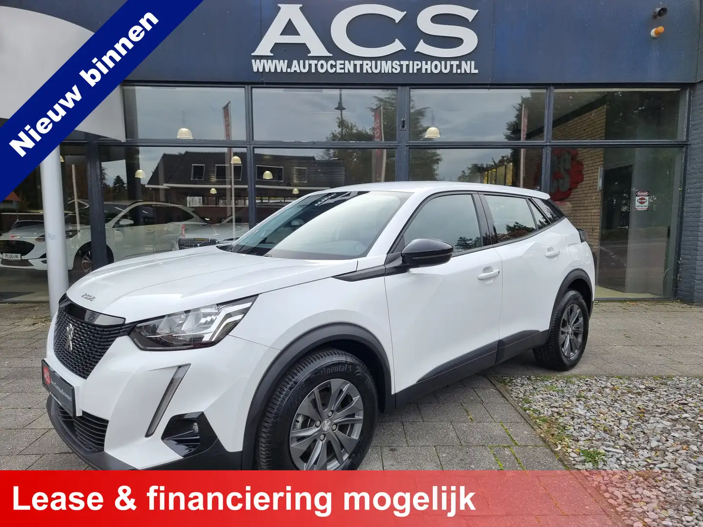 Peugeot 2008 1.2 PureTech 100 Active | Distr. nieuw | Top onder Weiß - 1