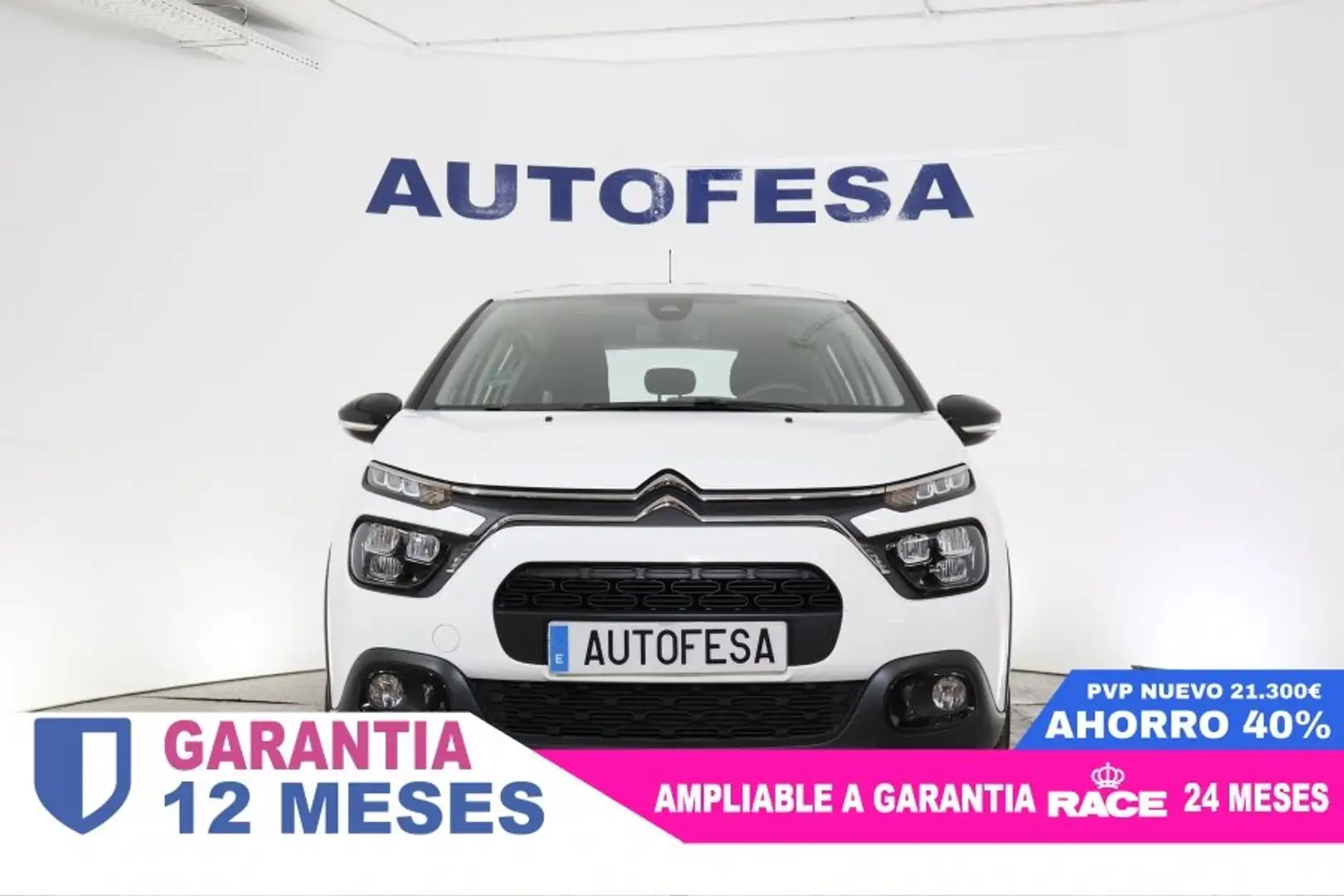 Citroen C3 1.2 PURETECH PLUS 83cv 5P # PARKTRONIC Blanc - 2