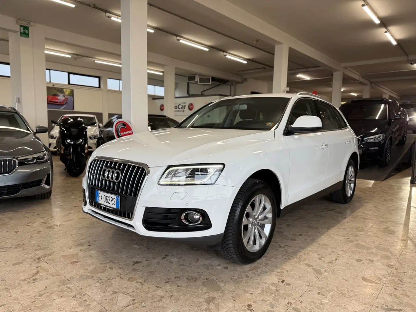 Audi Q5 2.0 TDI 190 CV clean diesel quattro S tronic Advan Bianco - 1