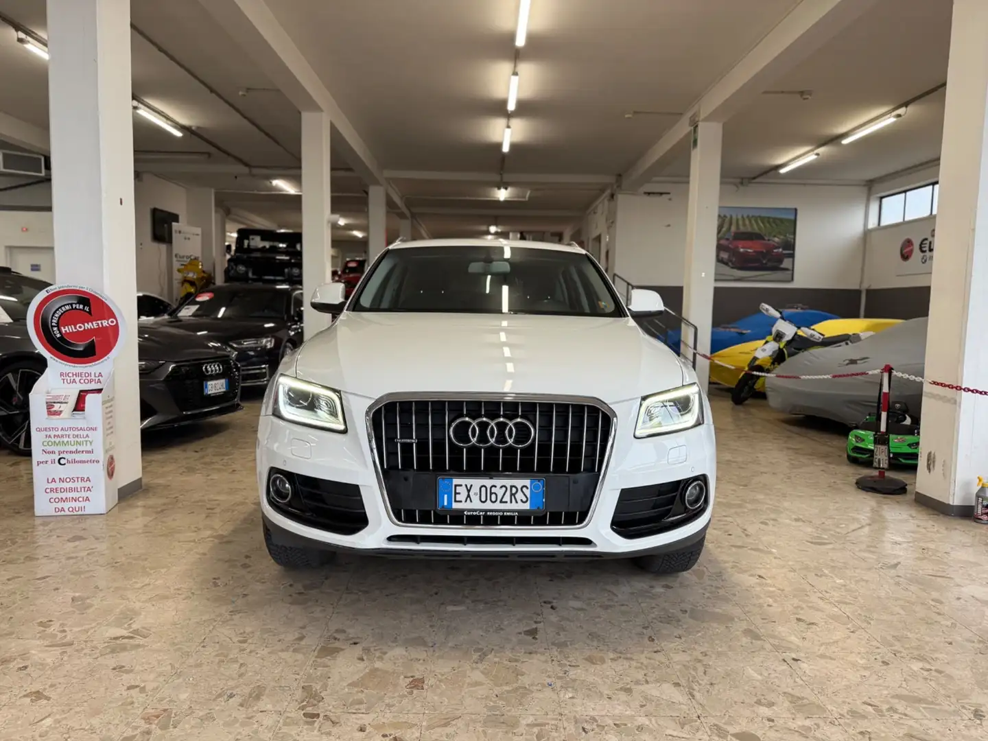 Audi Q5 2.0 TDI 190 CV clean diesel quattro S tronic Advan Bianco - 2