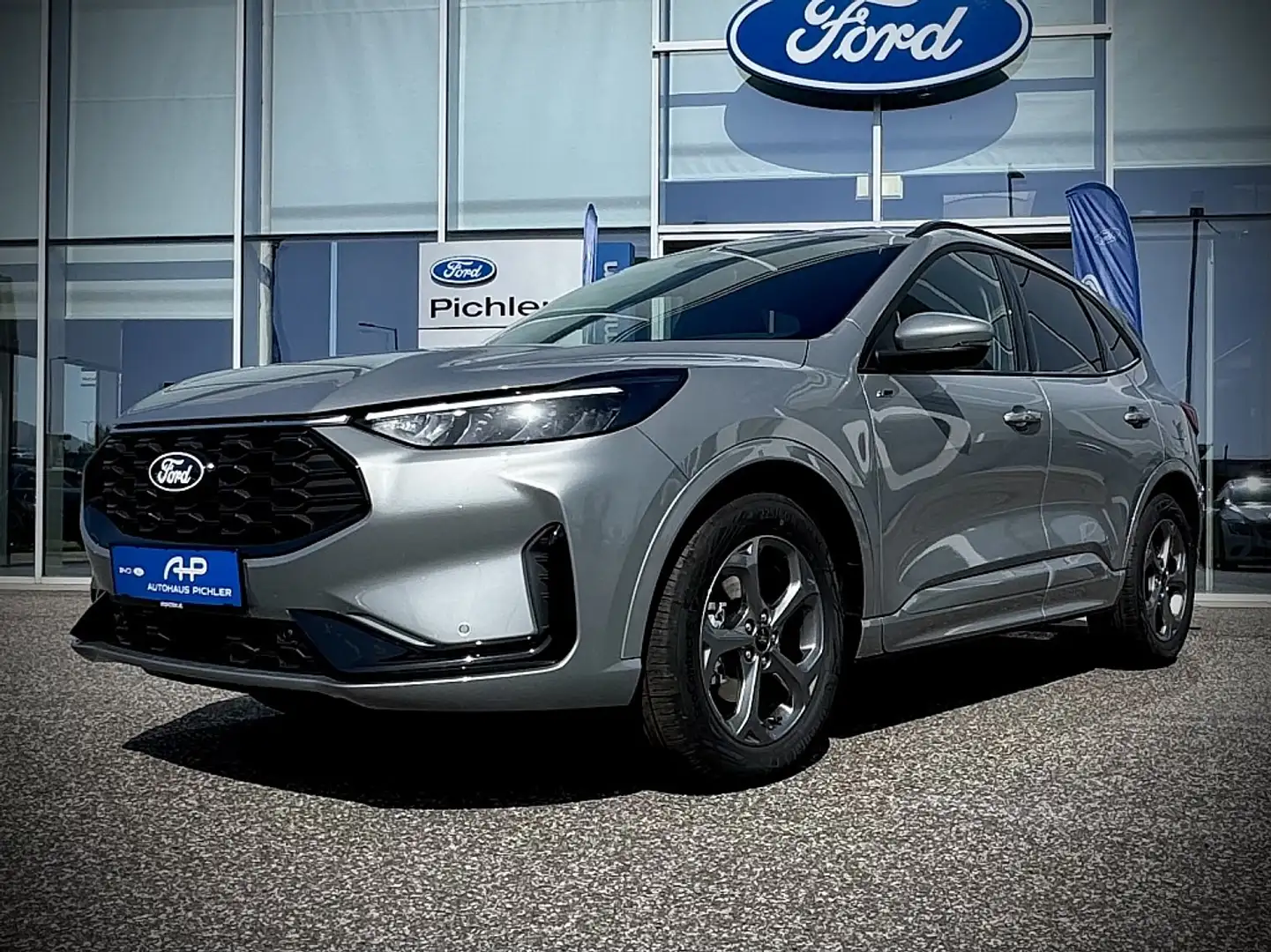 Ford Kuga 2,5 Duratec FHEV ST-Line Aut. 180 PS LEASING AK... Серебристый - 2