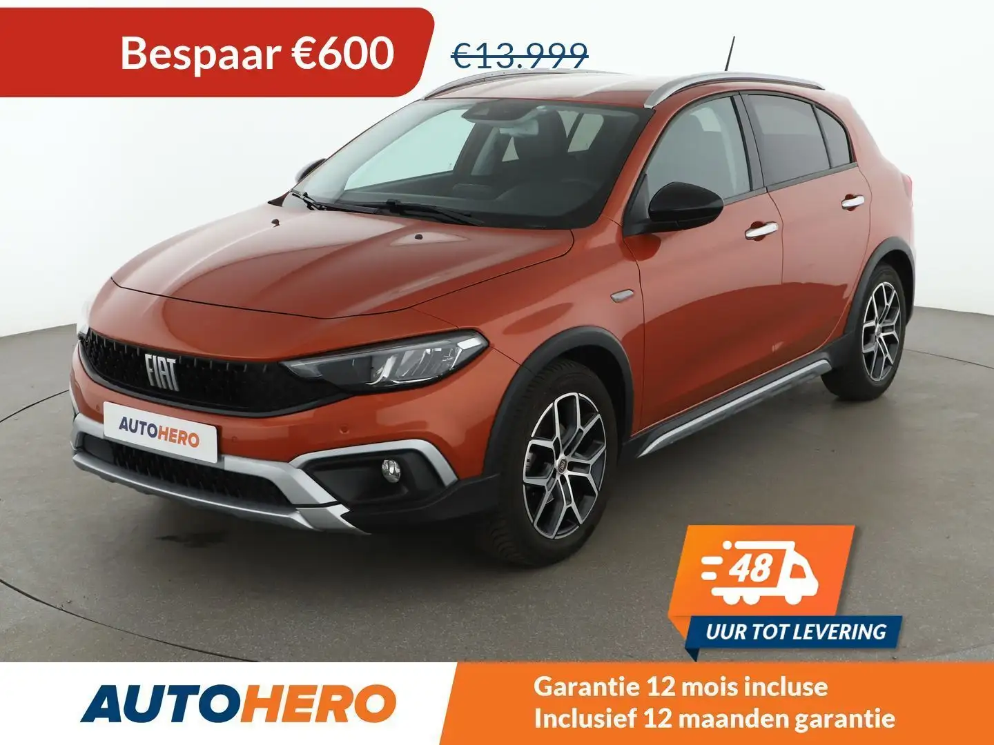 Fiat Tipo 1.0 Cross Oranje - 1