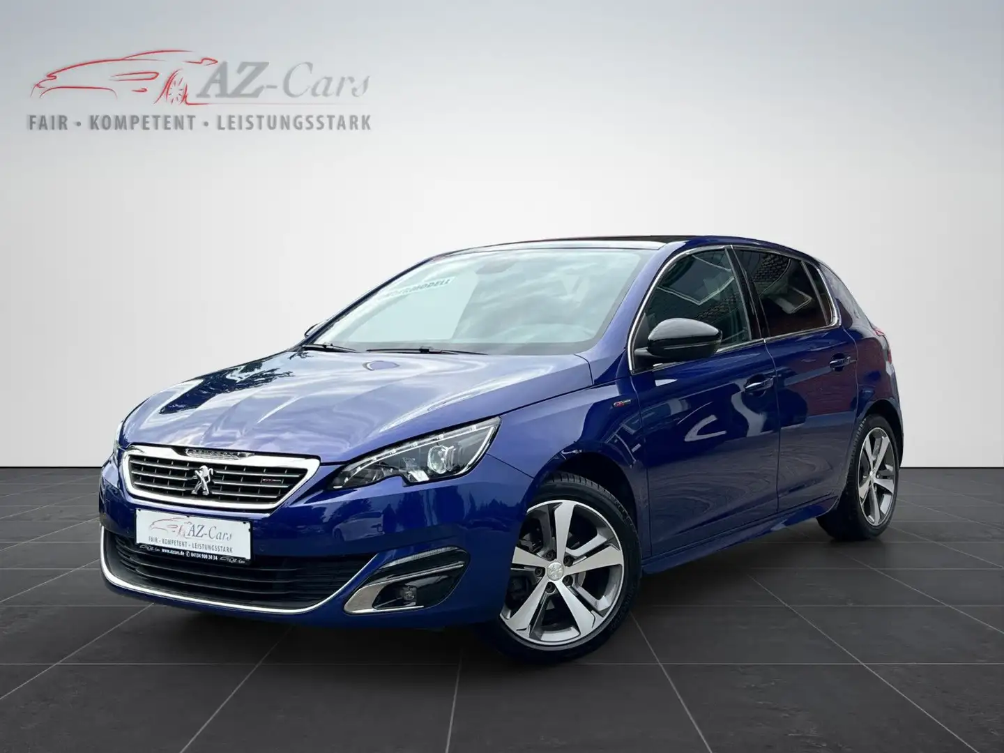 Peugeot 308 Allure*GT-LINE*PANORAMA*LED*NAVI*MASSAGE*SHZ Blu/Azzurro - 2