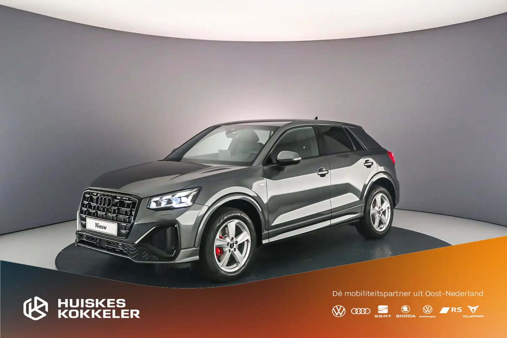 Audi Q2 35 TFSI 150pk S edition Grijs - 1