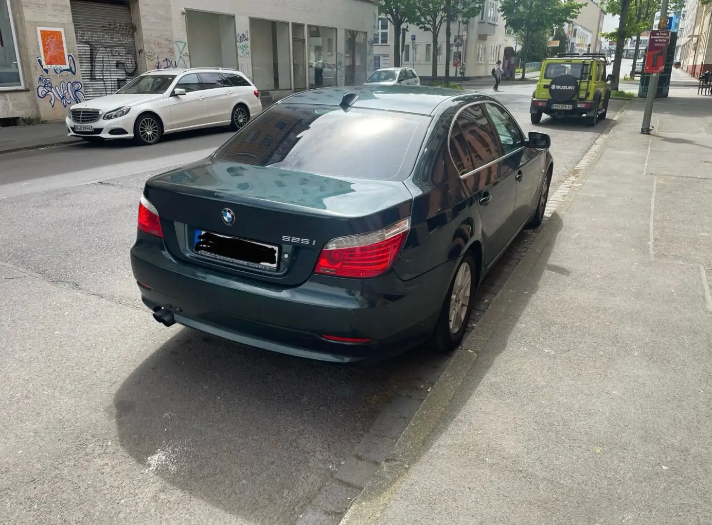 BMW 525 525i E60 Facelift klima Automatik Зелений - 2