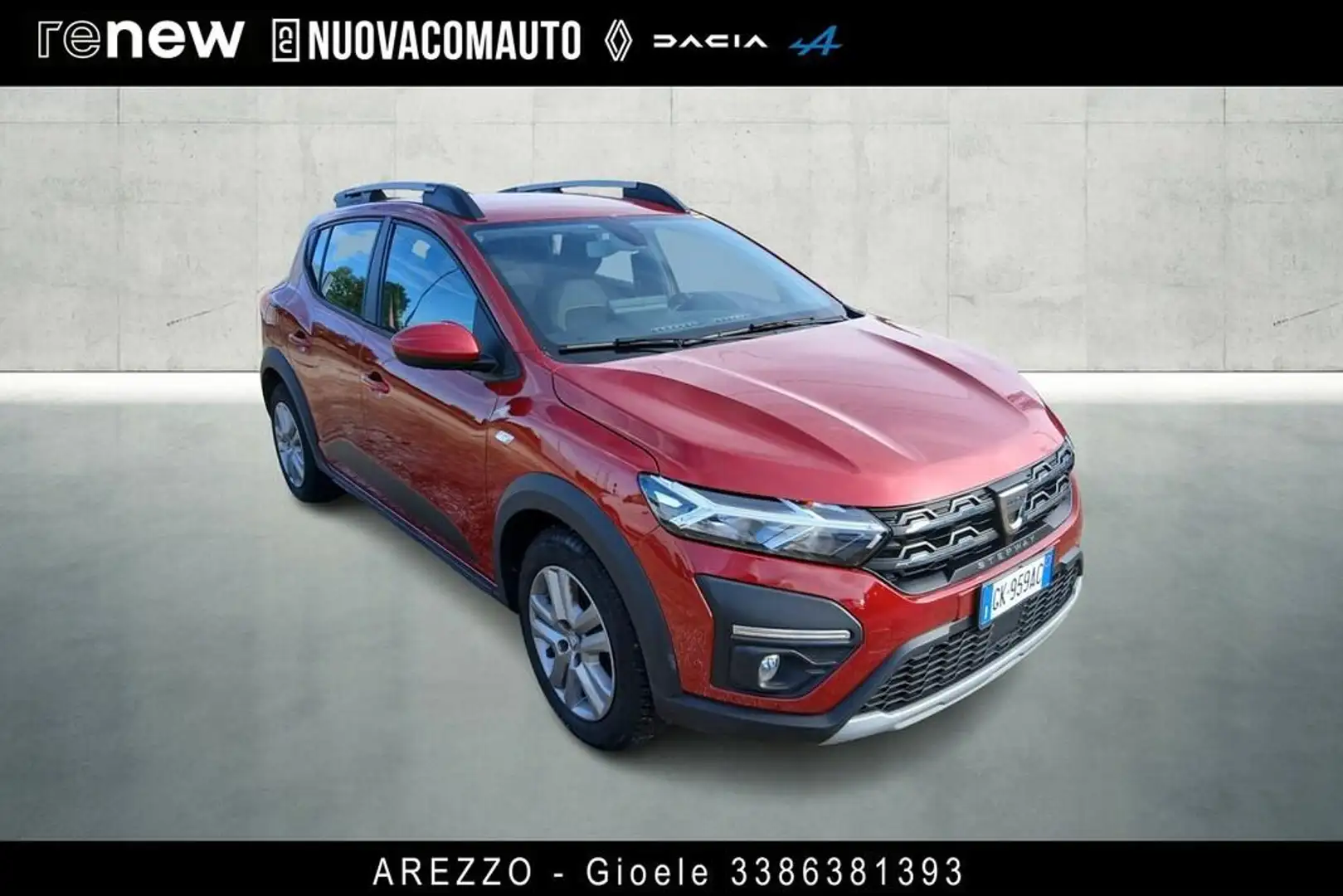 Dacia Sandero Stepway 1.0 tce Comfort Eco-g 100cv Rosso - 2