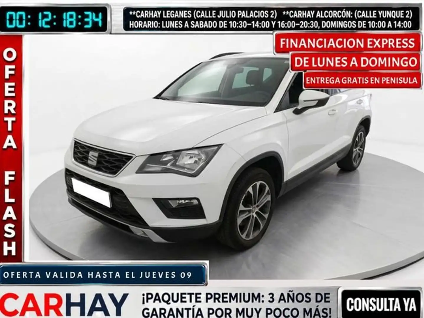 SEAT Ateca 1.0 TSI S&S Ecomotive Style Blanco - 1