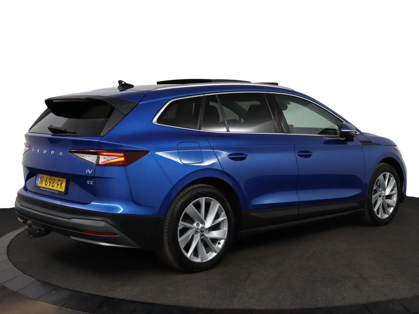 Skoda Enyaq iV 60|Pano|Leder|Trekhaak|Warmtepomp|ACC|Camera|He Blauw - 2