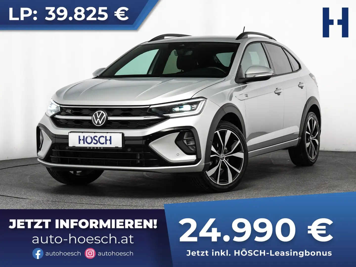 Volkswagen Taigo R-Line TSI Aut. 18er MATRIX ASSISTENZ KAMERA ++ Silber - 1