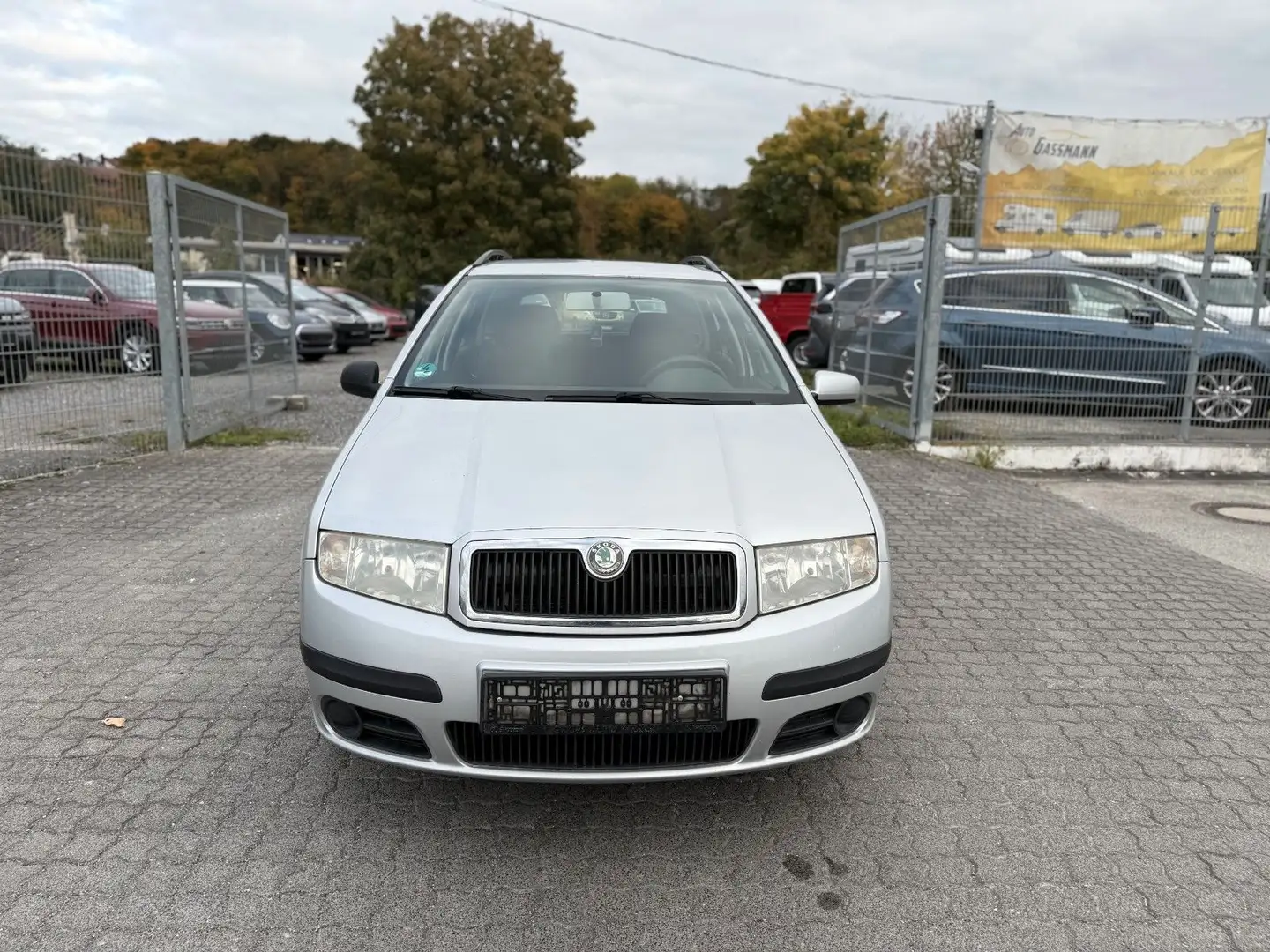 Skoda Fabia Combi 1.4i Extra Klima 8xRad Tüv 07.26 Zilver - 2