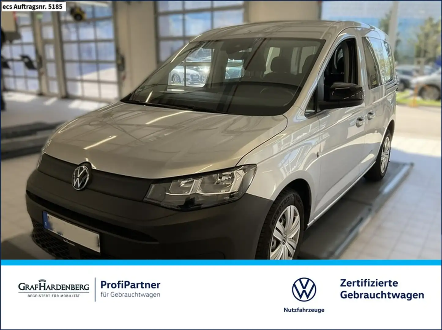 Volkswagen Caddy 1.5 TSI DSG Einparkhilfe AHK Silber - 1