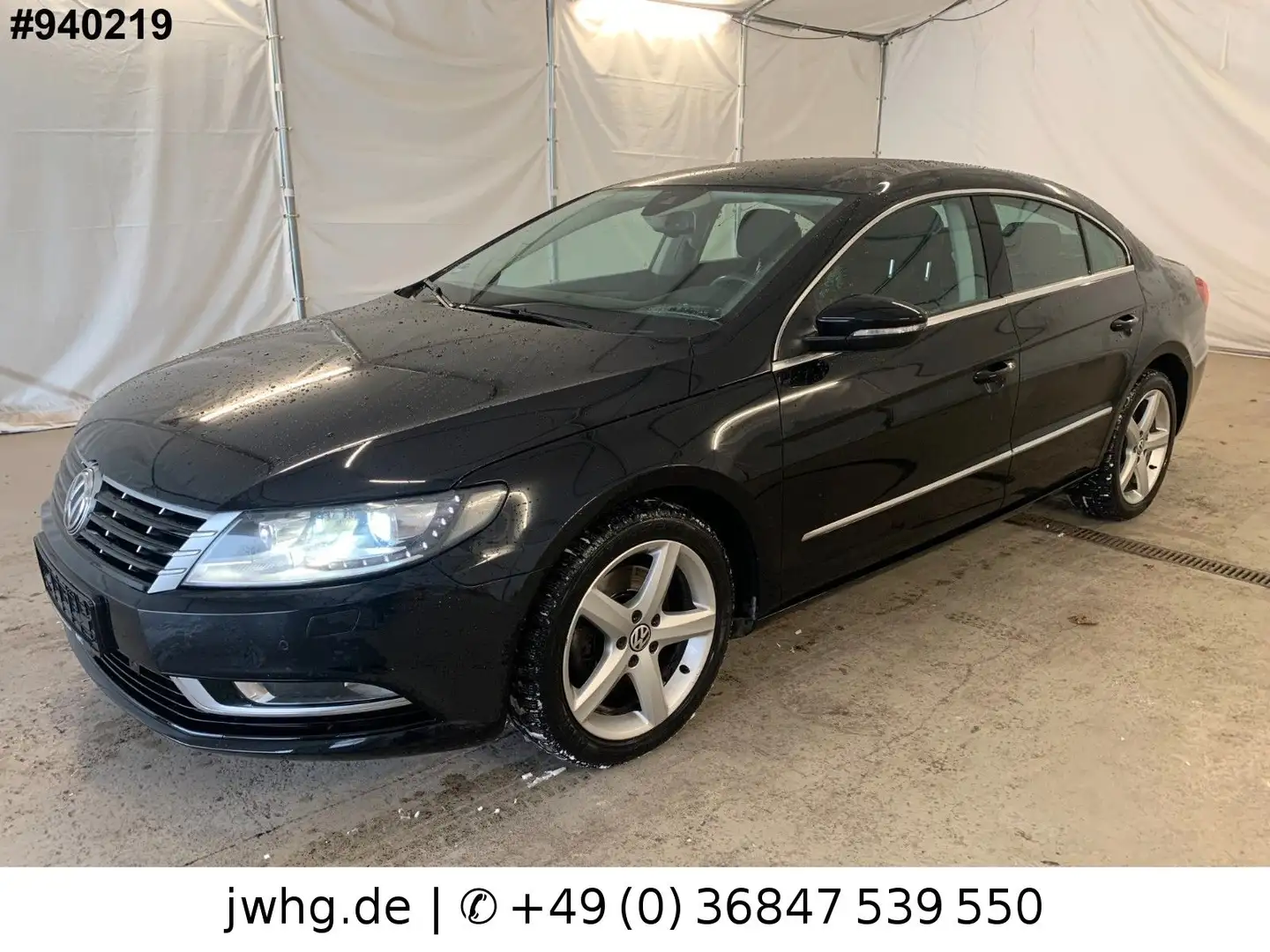 Volkswagen CC BMT ALUS Navi ParkAss ACC Massage SportFahrw. Schwarz - 1