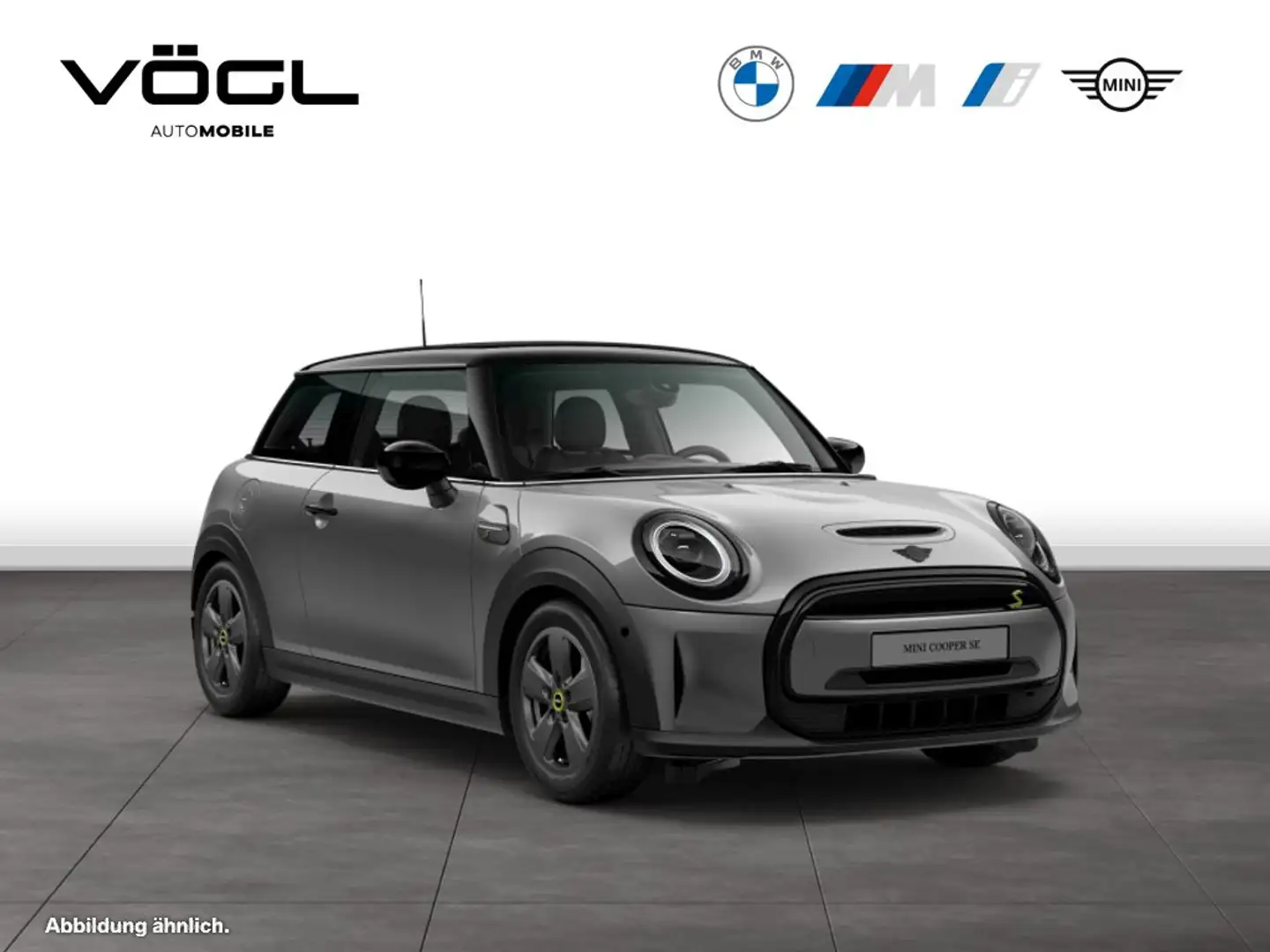 MINI Cooper SE Hatch DAB LED RFK Navi Tempomat Shz Grau - 1