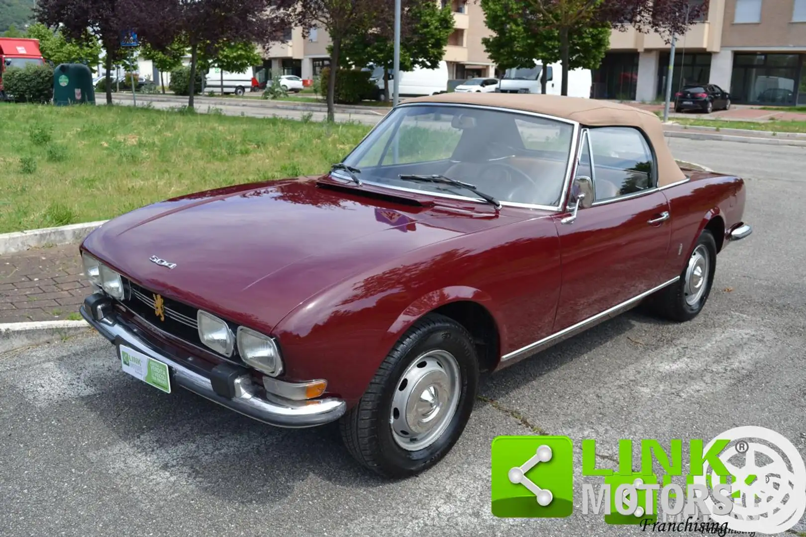 Peugeot 504 CABRIO ANNO 1977 Rot - 1