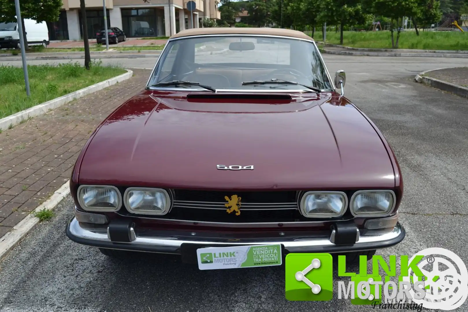 Peugeot 504 CABRIO ANNO 1977 Rot - 2