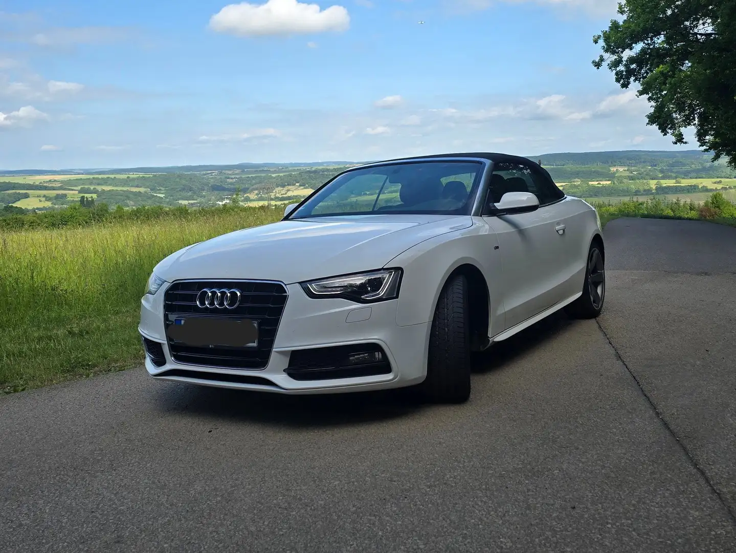Audi A5 A5 Cabrio 1.8 TFSI Weiß - 1