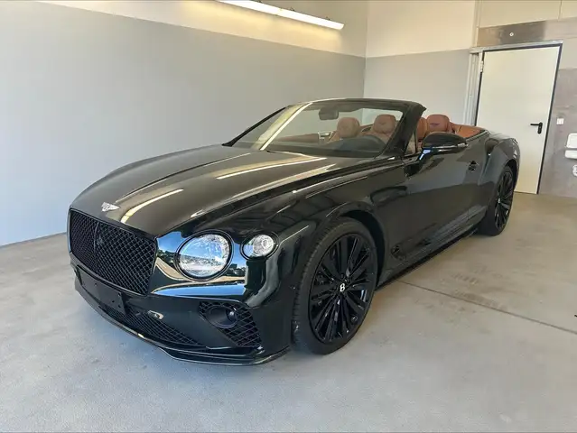 Bentley Continental GTC Speed W12 Naim+CarbonCeramic+Night+22+MidnightE...