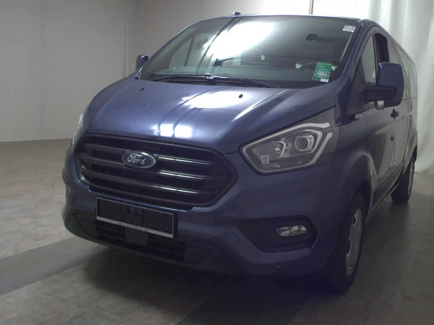 Ford Transit Custom 2.0 TDCi Trend L2 9-Sitze Nav PDC Blau - 2