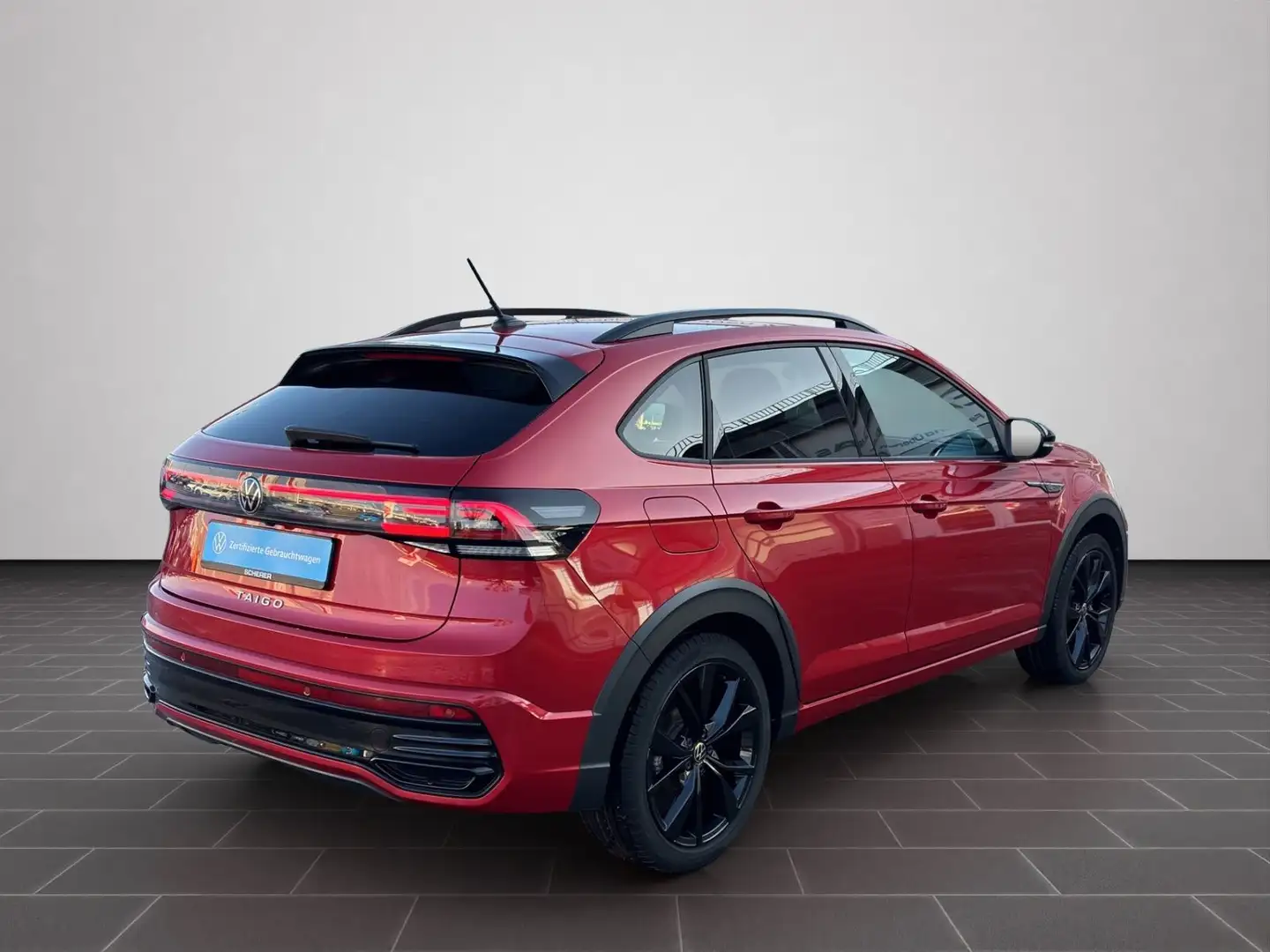 Volkswagen Taigo 1.0 TSI R-line Black Style RFK NAVI SHZ CA Rot - 2