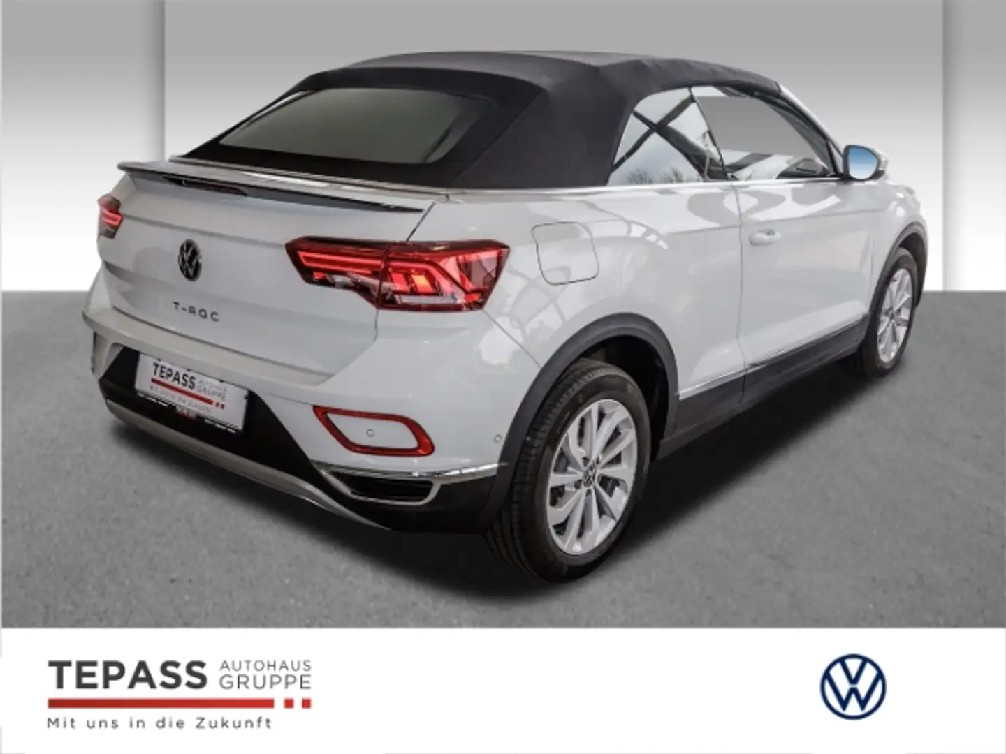 Volkswagen T-Roc Cabriolet 1.5 TSI Style LED NAVI SHZ PDC Blanc - 2