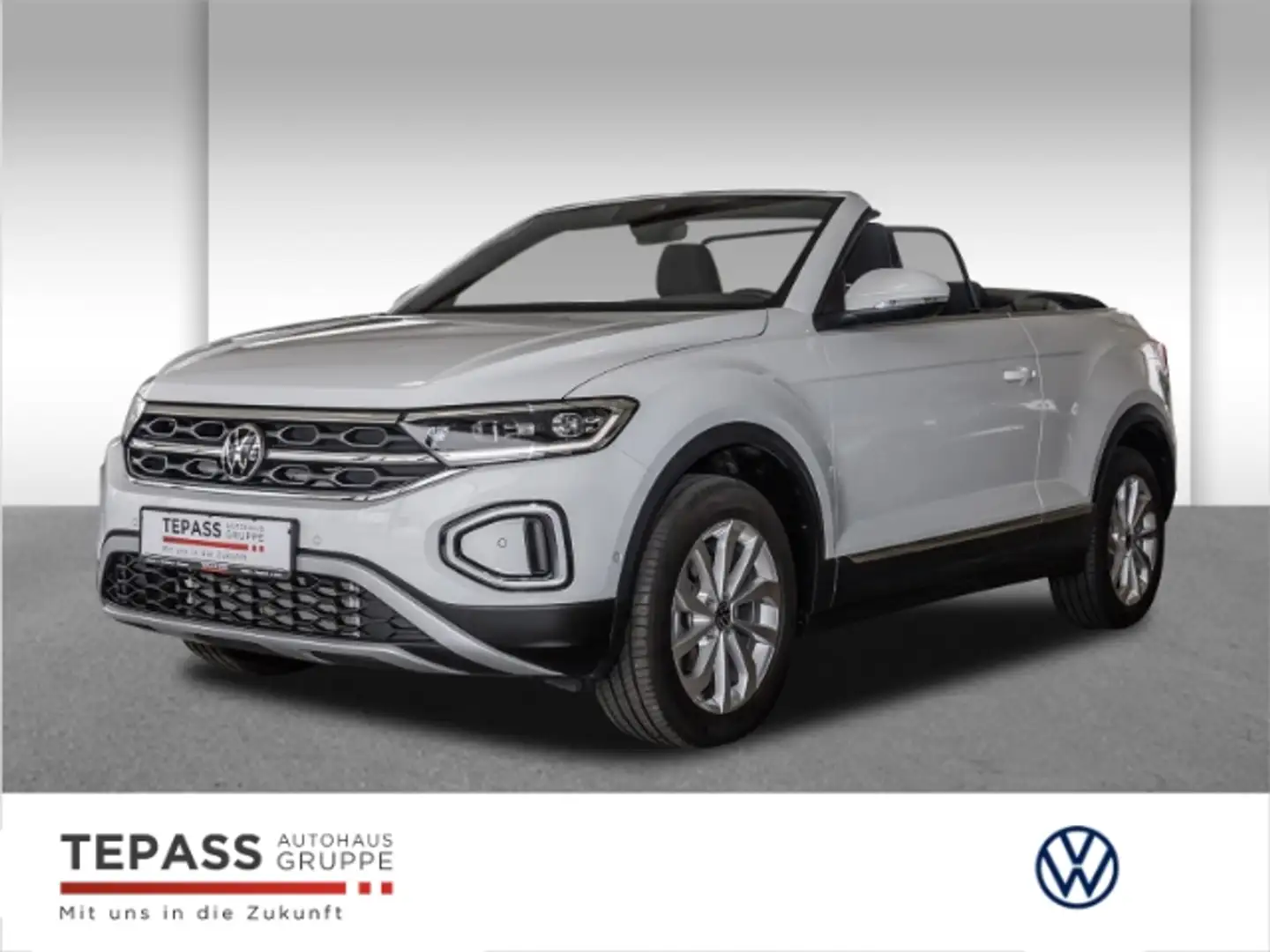 Volkswagen T-Roc Cabriolet 1.5 TSI Style LED NAVI SHZ PDC Blanc - 1