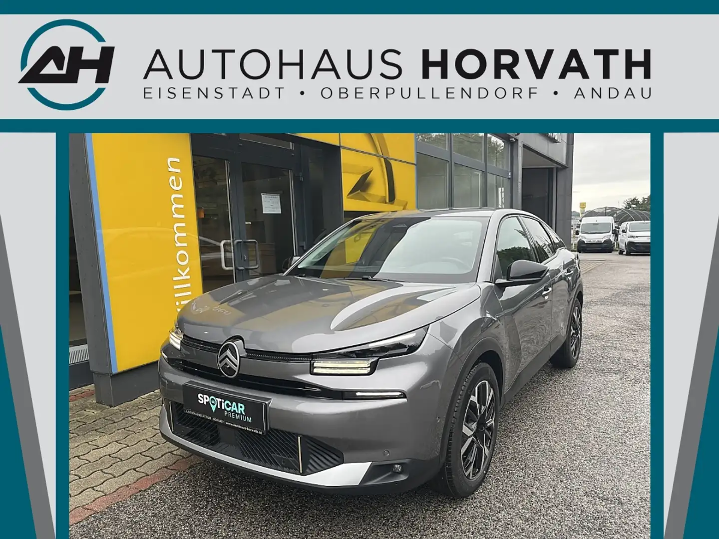 Citroen C4 PureTech 130 EAT8 Max!NAVI,KAMERA,LED,ACC,TOP! Grau - 1