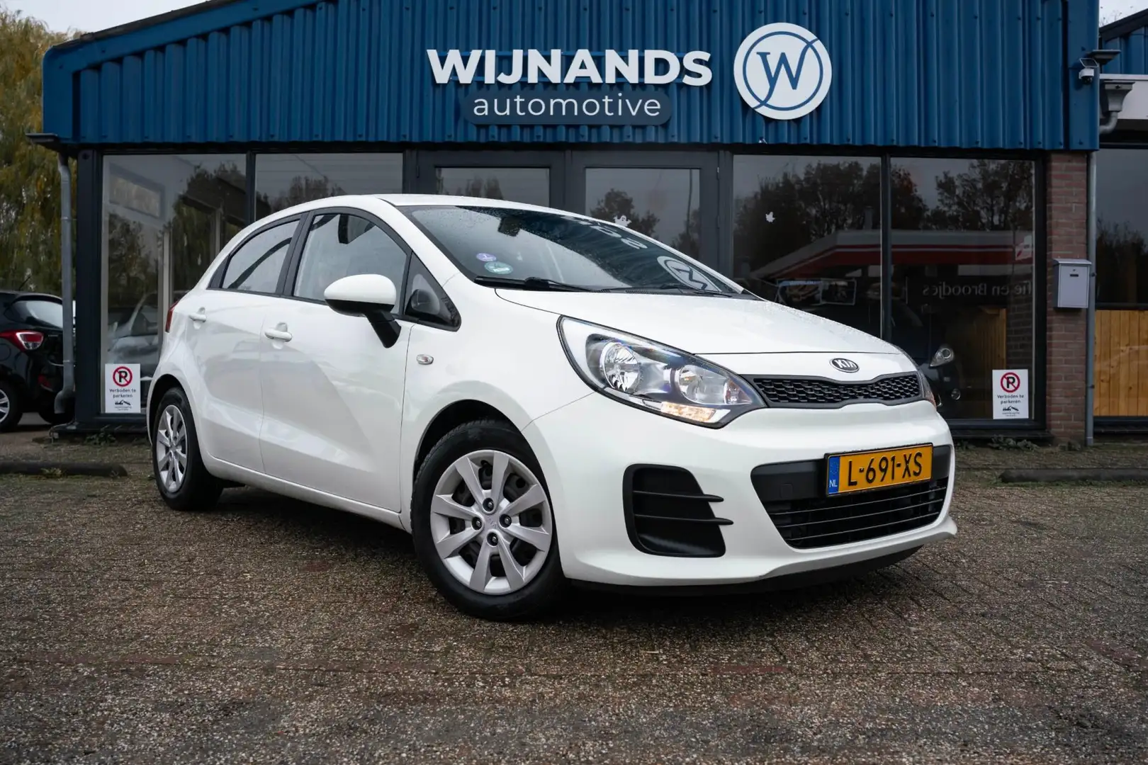 Kia Rio 1.2 CVVT ComfortLine APK Facelift Bluetooth Parkse Blanc - 1