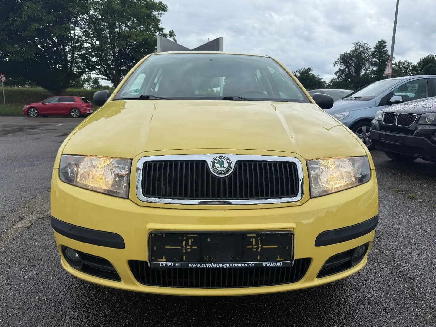 Skoda Fabia Classic Klima Tüv Neu 1,2L  55PS Geel - 1