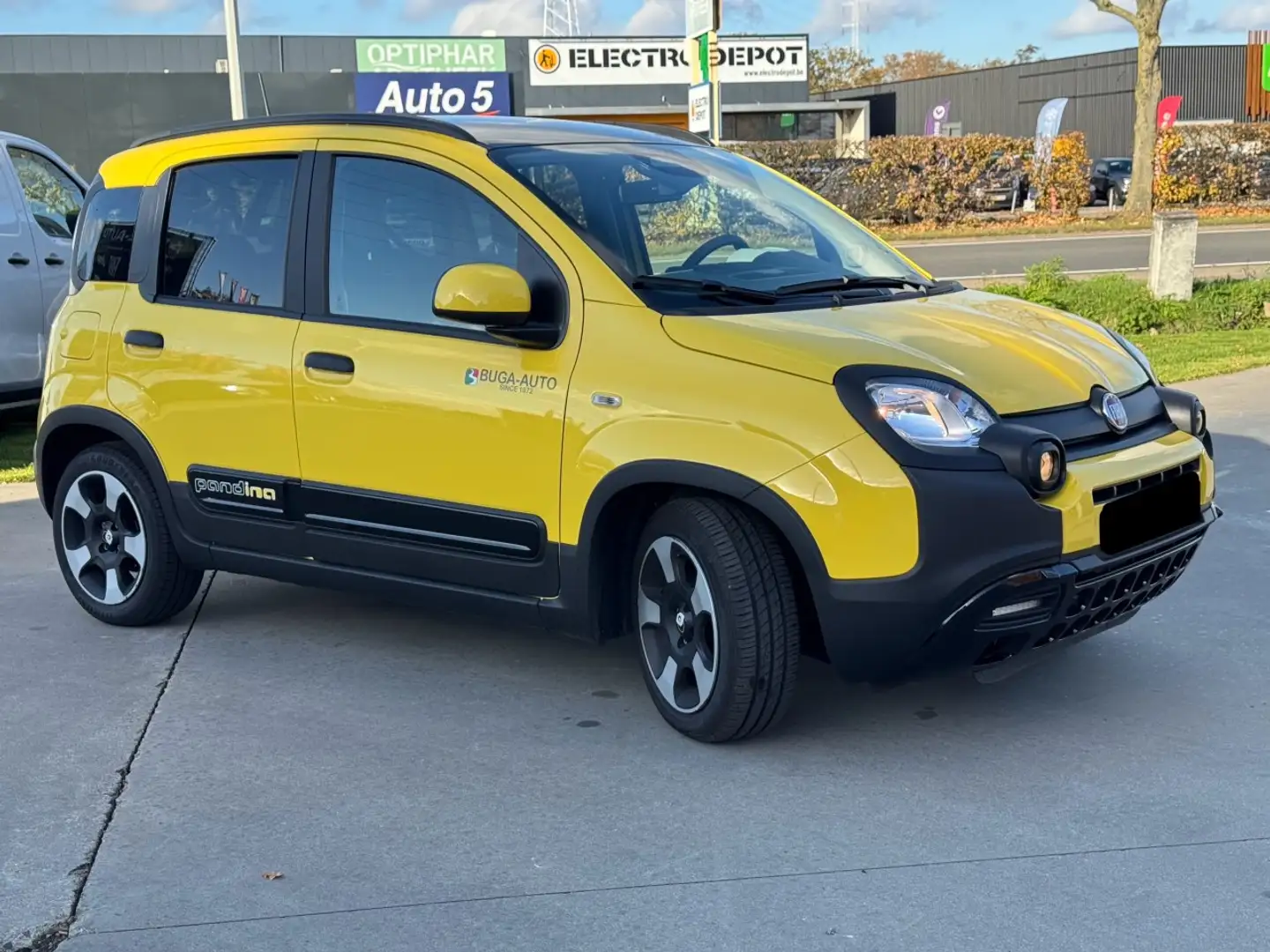 Fiat Panda Pandina MHEV Jaune - 2
