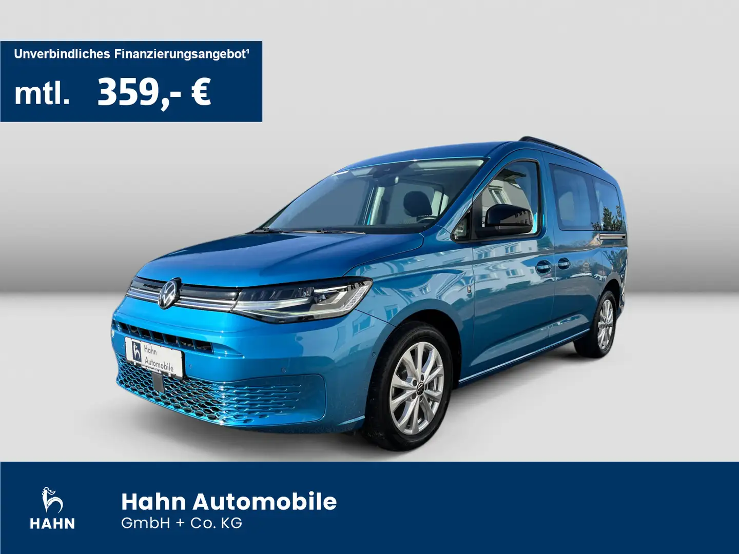 Volkswagen Caddy 2.0TDI Life LED ACC CAM Navi Sitzh Blau - 1