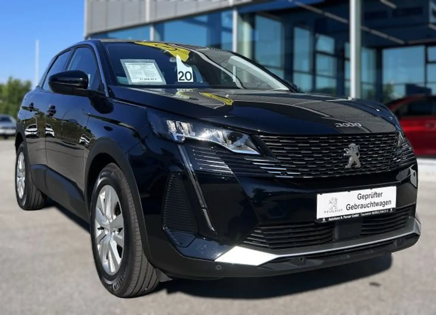 Peugeot 3008 Active Pack 130 EAT8 Stop & Start Noir - 1