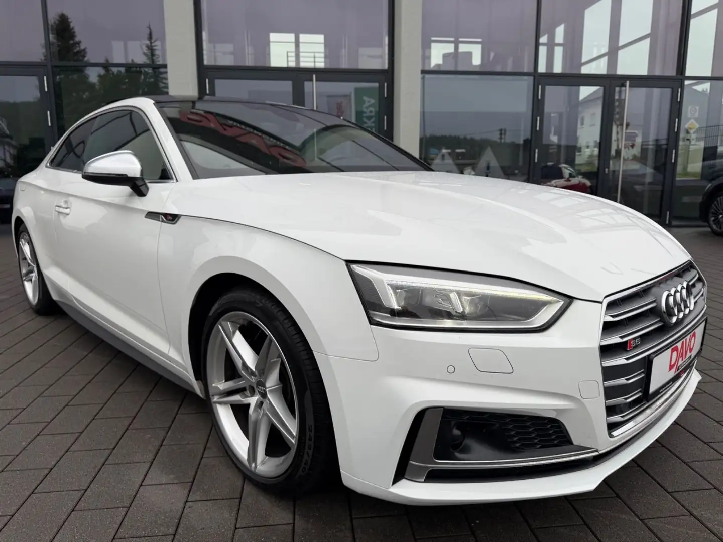 Audi S5 Coupe 3.0 TFSI quattro ABT/Pano/Matrix/HeadUp Weiß - 1
