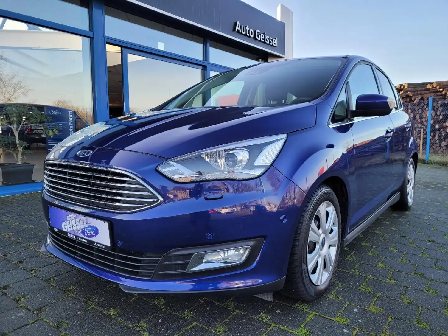 Ford C-Max C-MAX Titanium, AHK, SH, FSH Blau - 1