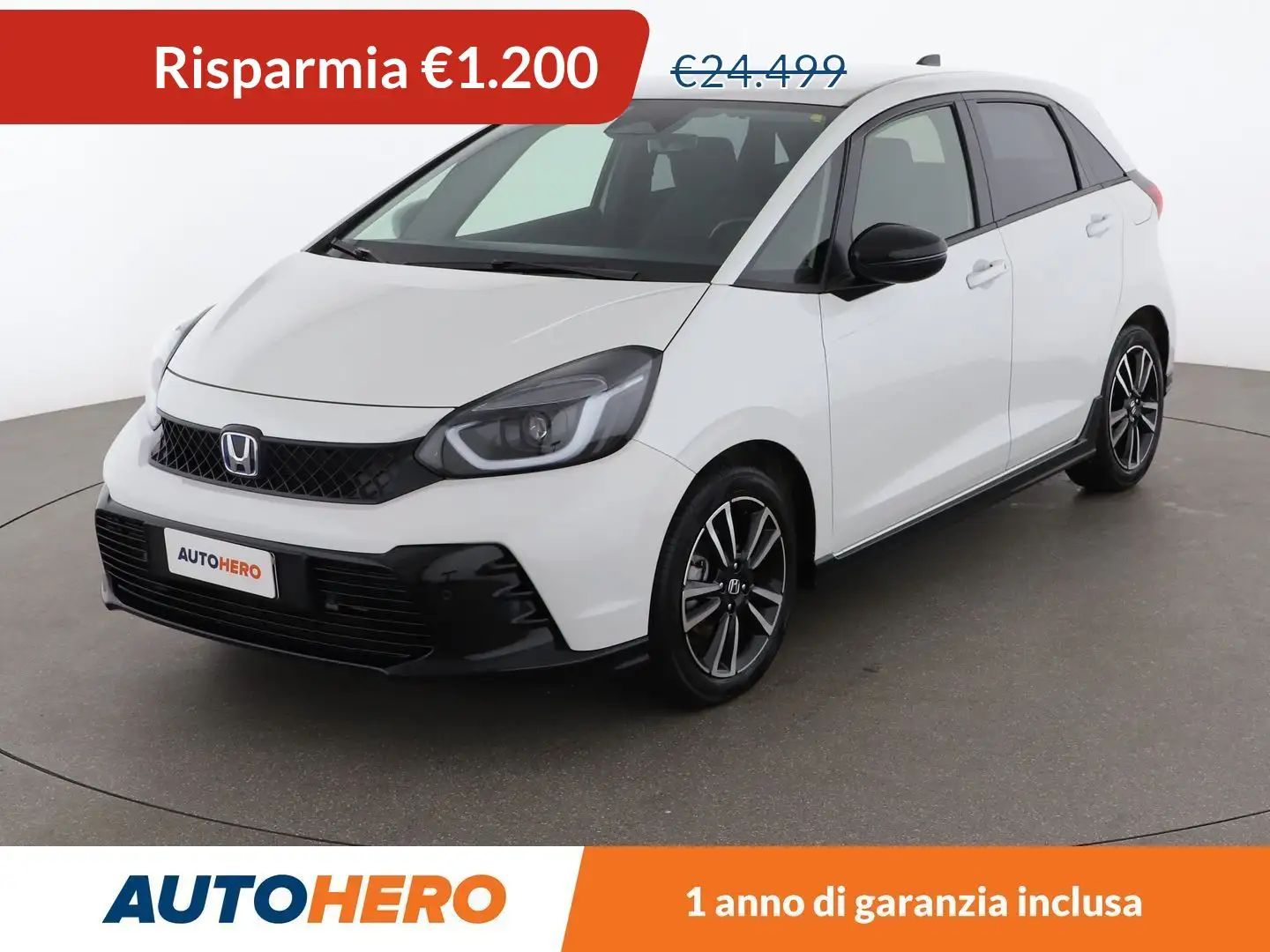 Honda Jazz 1.5 i-MMD Hybrid Sport eCVT FHEV Blanc - 1
