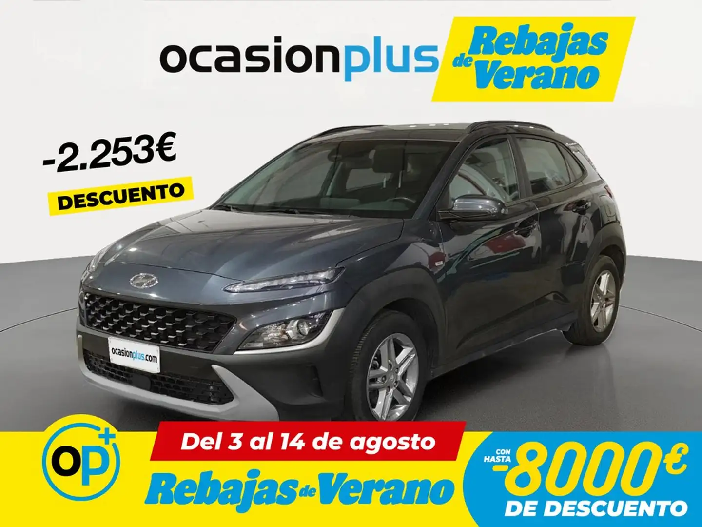 Hyundai KONA 1.0 TGDI 48V Klass 4x2 Gris - 1